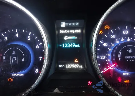 2013 Hyundai Santa Fe Sport from USA, damaged, VIN 5XYZU3LB9DG084569